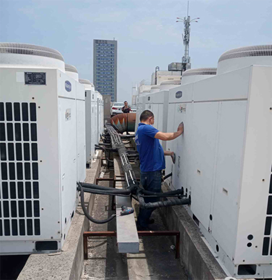 沙河口中央空调制热和不制冷系统维修方法